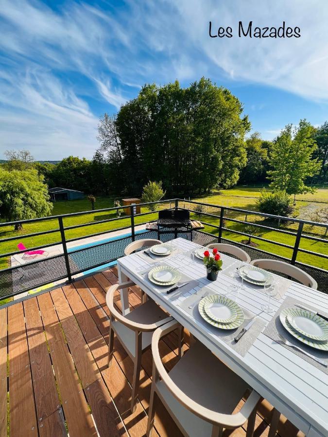 Les Mazades A 10 Min De Perigueux Avec Piscine Chauffee, Meuble De Tourisme Classe 3 Etoiles Annesse-et-Beaulieu Zewnętrze zdjęcie