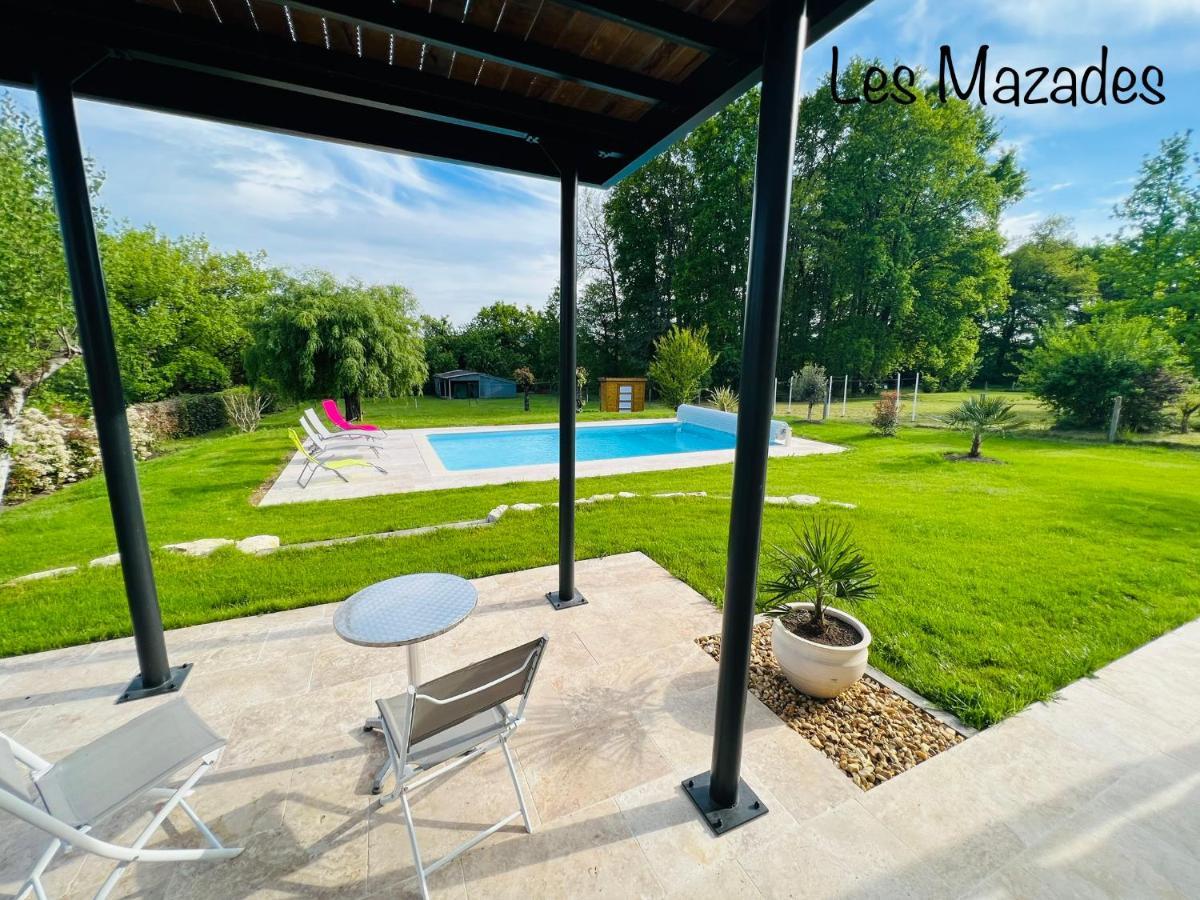 Les Mazades A 10 Min De Perigueux Avec Piscine Chauffee, Meuble De Tourisme Classe 3 Etoiles Annesse-et-Beaulieu Zewnętrze zdjęcie